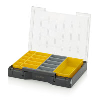 Sortimentsbox bestückt 40 x 30, Bestückung 9, 400x300x71 mm