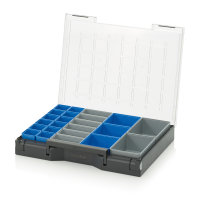 Sortimentsbox bestückt 44 x 35,5, Bestückung 8, 440x355x71 mm