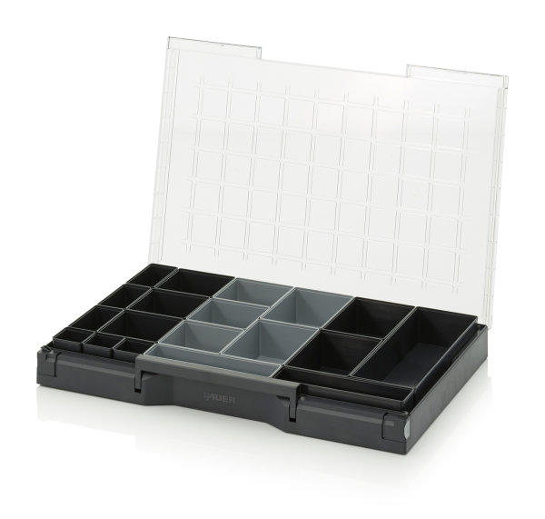 Sortimentsbox best&uuml;ckt 60 x 40, Best&uuml;ckung 6, 600x400x71 mm