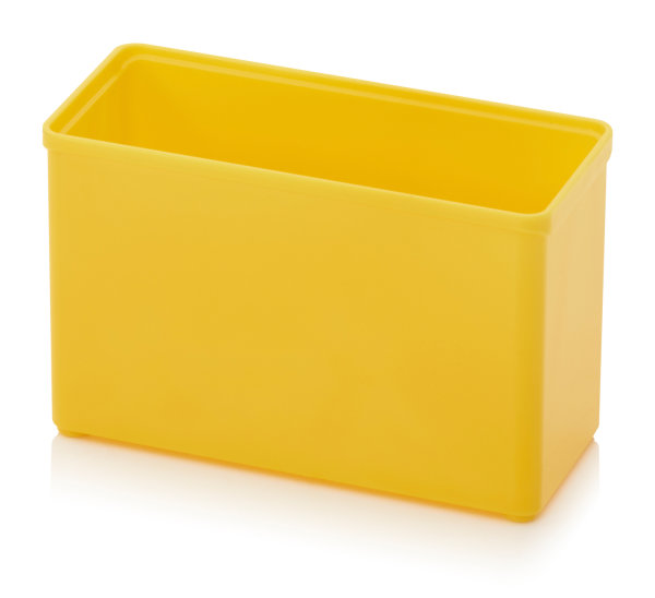 Einsatzk&auml;sten f&uuml;r Sortimentsboxen, 104x52x63 mm, Signalgelb