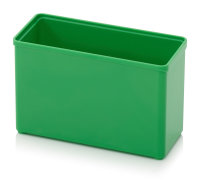 Einsatzkästen für Sortimentsboxen, 104x52x63 mm, Gelbgrün