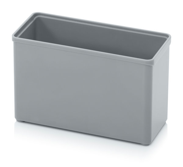 Einsatzk&auml;sten f&uuml;r Sortimentsboxen, 104x52x63 mm, Silbergrau