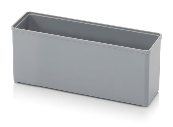 Einsatzk&auml;sten f&uuml;r Sortimentsboxen, 156x52x63 mm, Silbergrau
