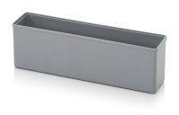 Einsatzkästen für Sortimentsboxen, 208x52x63 mm, Silbergrau