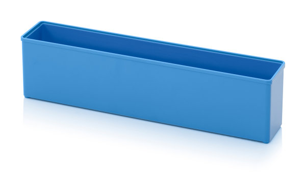 Einsatzk&auml;sten f&uuml;r Sortimentsboxen, 260x52x63 mm, Himmelblau