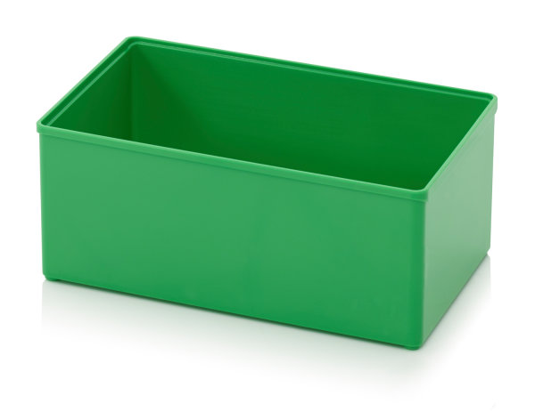Einsatzk&auml;sten f&uuml;r Sortimentsboxen, 156x104x63 mm, Gelbgr&uuml;n