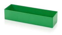 Einsatzkästen für Sortimentsboxen, 312x104x63 mm, Gelbgrün