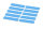 10er-Set Etiketten Himmelblau, 10er-Set Etiketten Himmelblau, 60x16 mm
