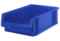 Sichtlagerkasten PLK 1c, blau, aus PP, 500x315x150 mm