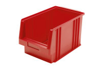Sichtlagerkasten PLK 2a, rot, aus PP, 330x213x200 mm