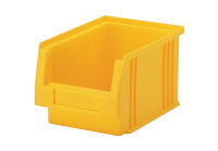 Sichtlagerkasten PLK 3, gelb, aus PP, 230x150x125 mm