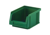 Sichtlagerkasten PLK 4, grün, aus PP, 164x105x75 mm