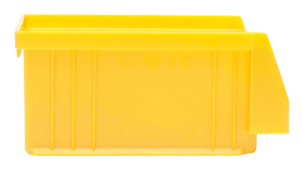Sichtlagerkasten PLK 4 SP, gelb, 164x105x75 mm