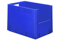 VTK 600/420-4, blau, Euro-Schwerlast-Behälter, 600x400x420 mm