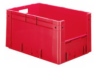 VTK 600/320-4, rot  Euro-Schwerlast-Behälter, 600x400x320 mm