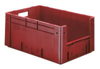 VTK 600/270-4, rot  Euro-Schwerlast-Behälter, 600x400x270 mm