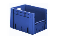 VTK 400/270-4, blau  Euro-Schwerlast-Behälter, 400x300x270 mm