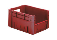 VTK 400/210-4, rot  Euro-Schwerlast-Behälter, 400x300x210 mm