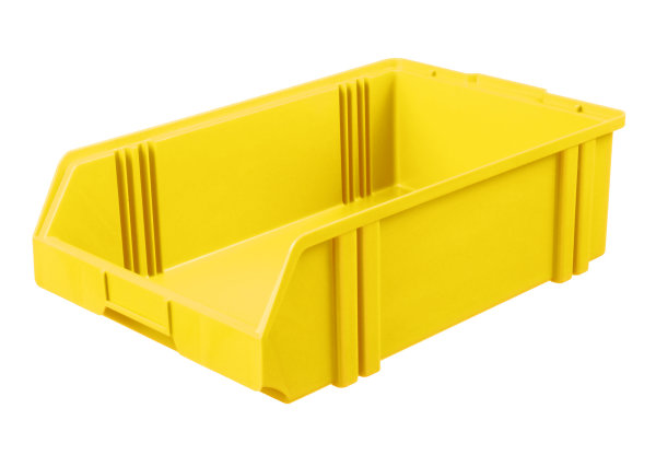 Sichtlagerkasten LK 1c, gelb, 500x300x145 mm