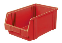 Sichtlagerkasten LK 2, rot, 350x200x150 mm