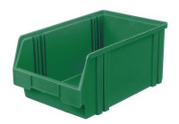 Sichtlagerkasten LK 2, grün, 350x200x150 mm