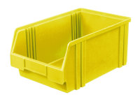 Sichtlagerkasten LK 2, gelb, 350x200x150 mm