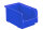 Sichtlagerkasten LK 3, blau, 230x140x130 mm
