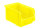 Sichtlagerkasten LK 3, gelb, 230x140x130 mm