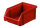 Sichtlagerkasten LK 4, rot, 160x105x75 mm