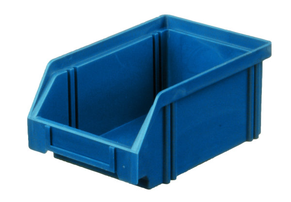 Sichtlagerkasten LK 4, blau, 160x105x75 mm