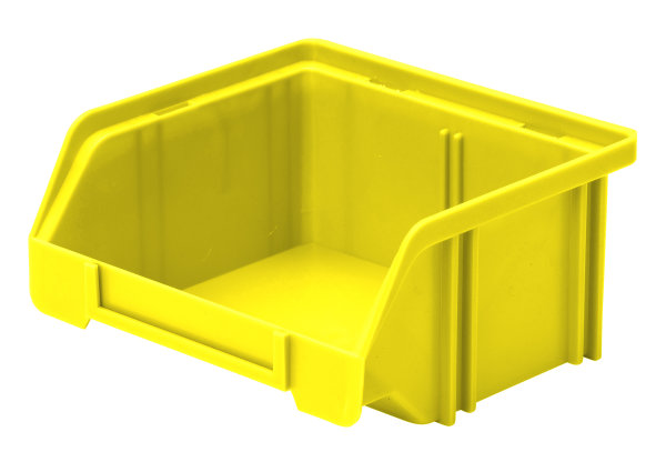Sichtlagerkasten LK 5, gelb, 85x105x45 mm