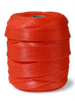 Kunststoff-Schutznetze, f&uuml;r Durchmesser 80 bis 130 mm, rot, 100 lfm