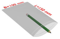 PE-Druckverschlussbeutel, 100 x 150 mm, St&auml;rke 90 &micro;