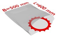 PE-Flachbeutel, 500 x 600 mm, 50 &micro;, transparent