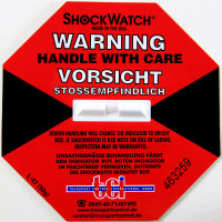 Shockindikator Shockwatch rot