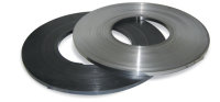 Stahlband,  gebläut  -   19 mm breit x 0,5 mm Stärke,  in Packenwicklung