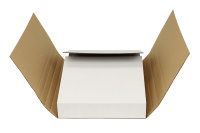 Wellpapp-Kreuzverpackung, 425 x 600 x 10-120 mm ( L x B x H ), weiß, DIN A2
