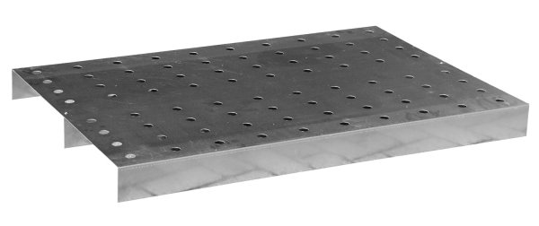 Lochblech-Rost, Edelstahl 1.4571, 1190x790x95 mm