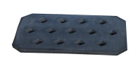 Lochrost LR-PE 20, aus robustem Polyethylen, Ausführung in schwarz, 575x375x25 mm