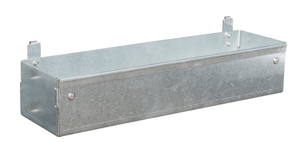 Werkzeugablage f&uuml;r Auffangwannen mit Lochplattenwand Typ LPW, 305x85x80 mm