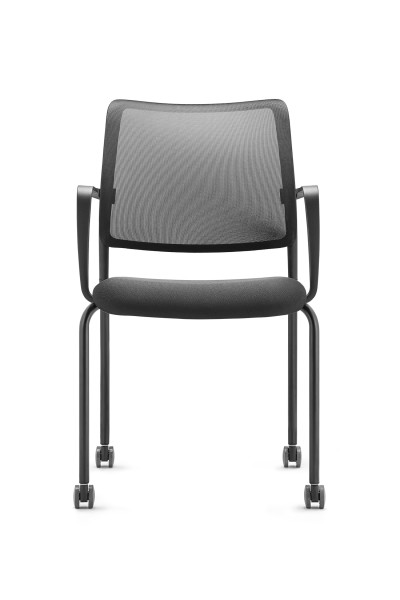 to-sync meet mesh , Rollen Besucherstuhl LxBxH: 54x58x87 cm - Trend Office