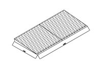 Auffahrrampe AF 25/123 verzinkt
