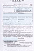 Formular Reparaturkosten-Übernahmebestätigung einschließlich Zahlungsanweisung und Abtretung, DIN A4, Weiß, Verpackungseinheit: 1 BLK/25