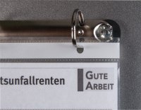 4-Ring-Mechanik, magnethaftend, mit gummiummantelten...