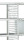 Drahtgitterseitenwand 1950x700 mm - glanzverzinkt, H&ouml;hexTiefe