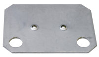 Unterlegplatte 2 mm für - Einfach-Klemmfuß Stecksystem