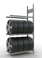 Reifenanbauregal 2000x1000x400 mm - 3 Eb. á 1000...