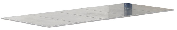 Stahlpaneel-Ebene 1536x621 mm - verzinkt