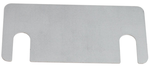 Unterlegplatte 1 mm f&uuml;r 40-er - Multifunktionsst&uuml;tze, 112x54 mm