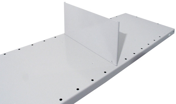Stecktrennblech 600x140 mm - freistehend f&uuml;r 40-er Kante